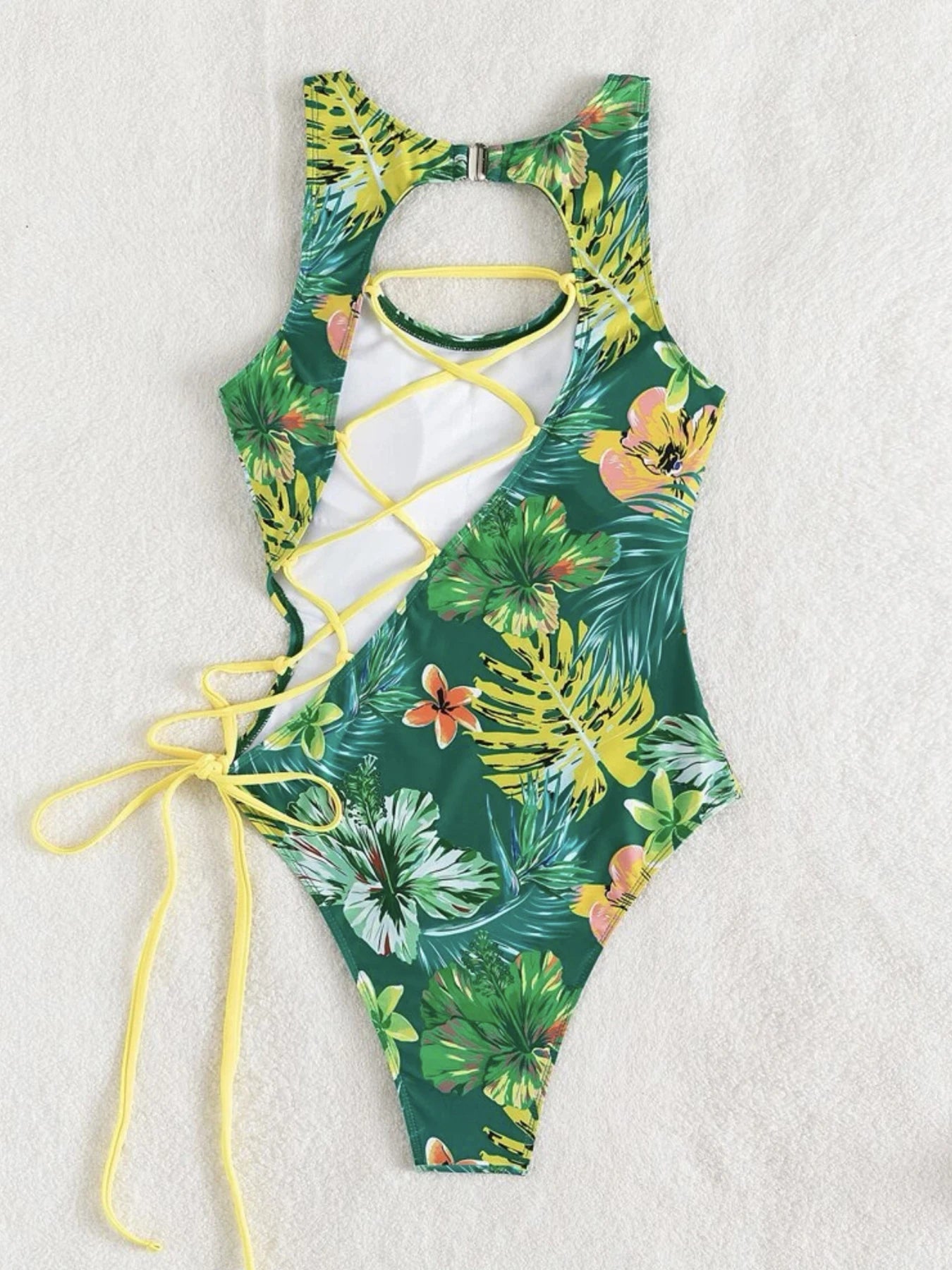 Sexy Bandage One Piece Beachwear for Women